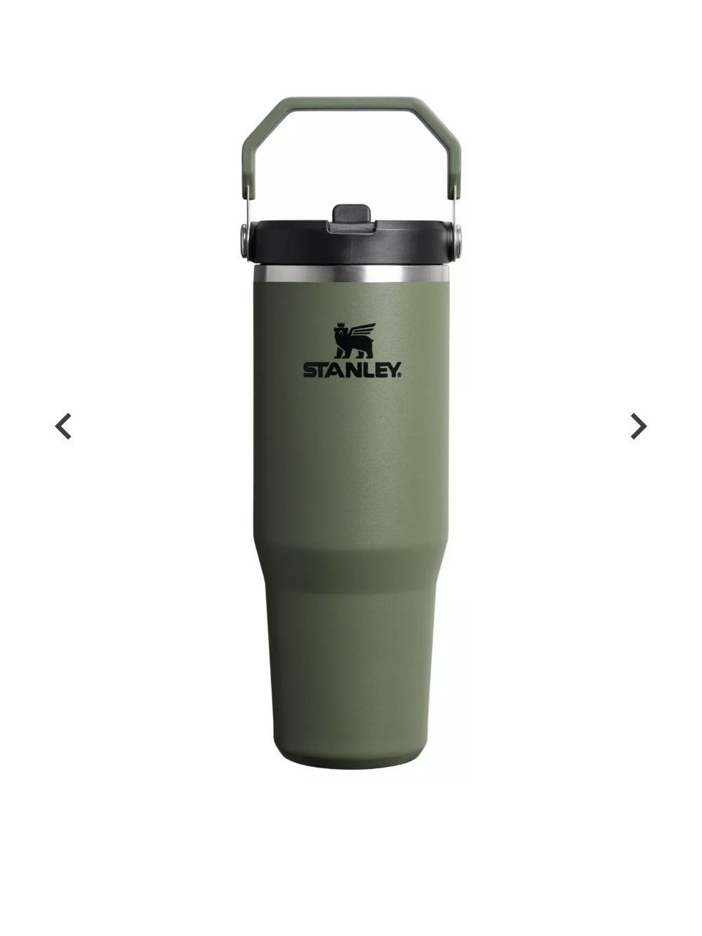 Stanley Dried Pine Stainless Steel Travel Mug with Carry Handle